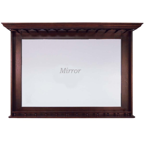 English Tudor Style Bar Mirror