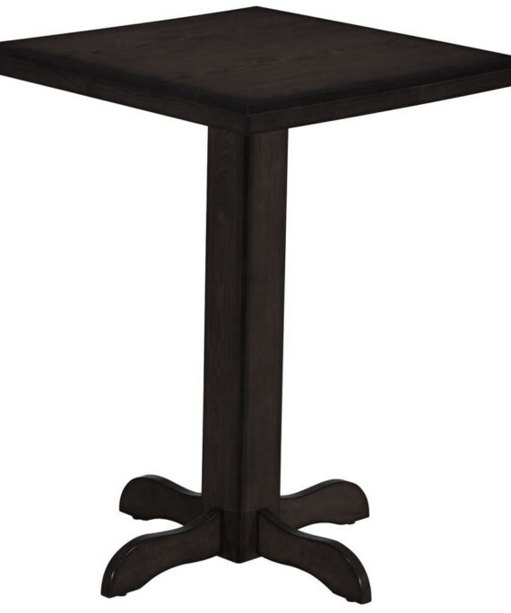 Ram Gameroom Square Pub Table Black