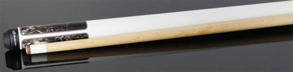 Players G4145 Graphic Pool Cue - Brown Marble With Matte White - Image 3