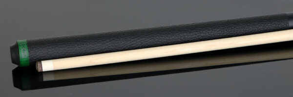 K2 KLCGN Pool Cue with Leather Wrap - Matte Green-Stained Maple with 12.50mm LD Shaft - Image 2