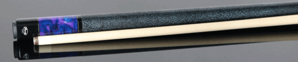 Viking BE0107 Bedlam Series Cue - Blue Stain and Pearl - Image 5