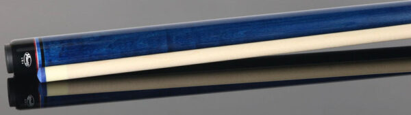Viking UPUSA002 Ultimate Pool USA Range Series No Wrap Pool Cue- Crimson Red and Ocean Blue Faded Stain - Image 3