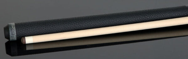 K2 KLCGY Pool Cue with Leather Wrap - Matte Gray-Stained Maple with 12.50mm LD Shaft - Image 2