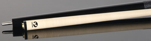 Viking UPUSA001 Ultimate Pool USA Range Series Pool Cue- Black Forearm with Black and Silver Spec Irish Linen Wrap - Image 4