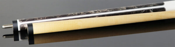 Players G4145 Graphic Pool Cue - Brown Marble With Matte White - Image 4