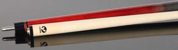Viking UPUSA003 Ultimate Pool USA Range Series No Wrap Pool Cue- Crimson and Smoke Faded Stain - Image 4