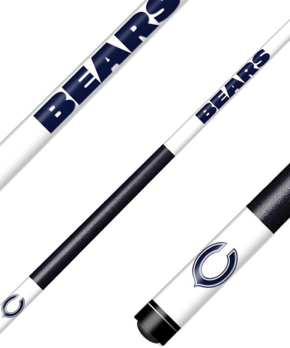 Chicago Bears Cue  Laser Etched Billiard Cue