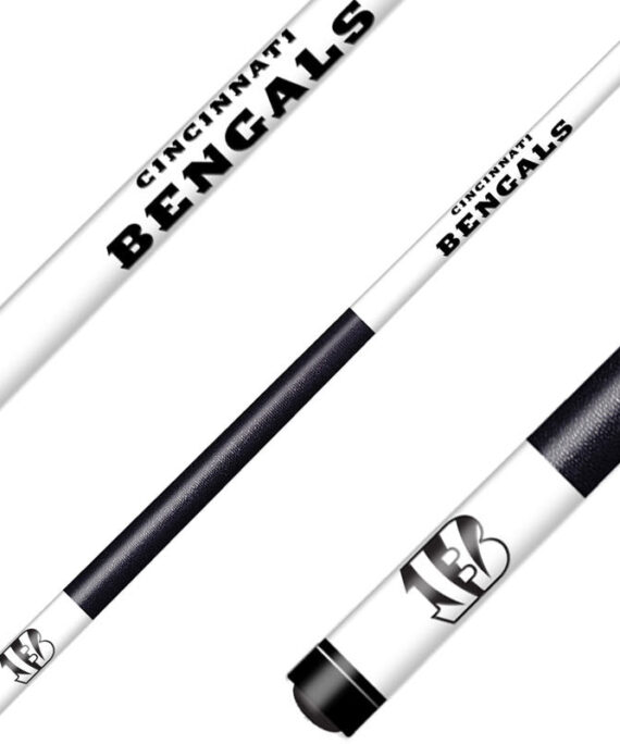 Cincinnati Bengals Cue Laser Etched Billiard Cue