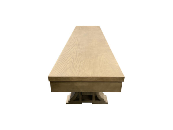 Ash Grey Oak Boston Bench - Image 2