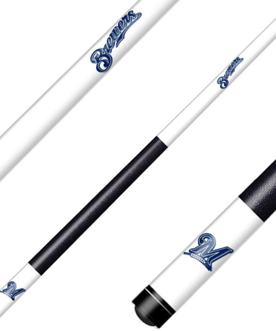 Milwaukee Brewers Cue Laser Etched Billiard Cue