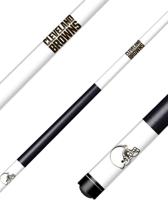 Cleveland Browns Cue Laser Etched Billiard Cue