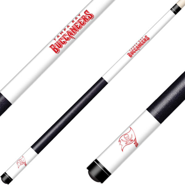 Tampa Bay Buccaneers Cue Laser Etched Billiard Cue