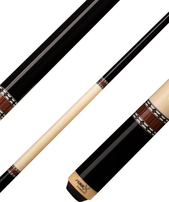 Pure X HXTC09 Cue - Mystic Black with Cocobolo Handle