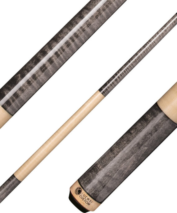 Lucasi LZC5 Smoke Grey Birdseye and Natural Maple Handle Cue