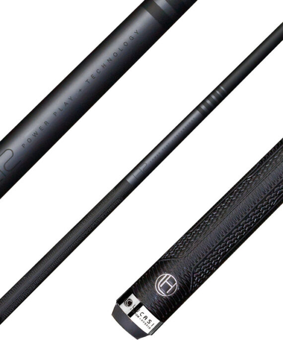 Lucasi LHC17 Hybrid Matte Black and Metallic Gun Metal Cue