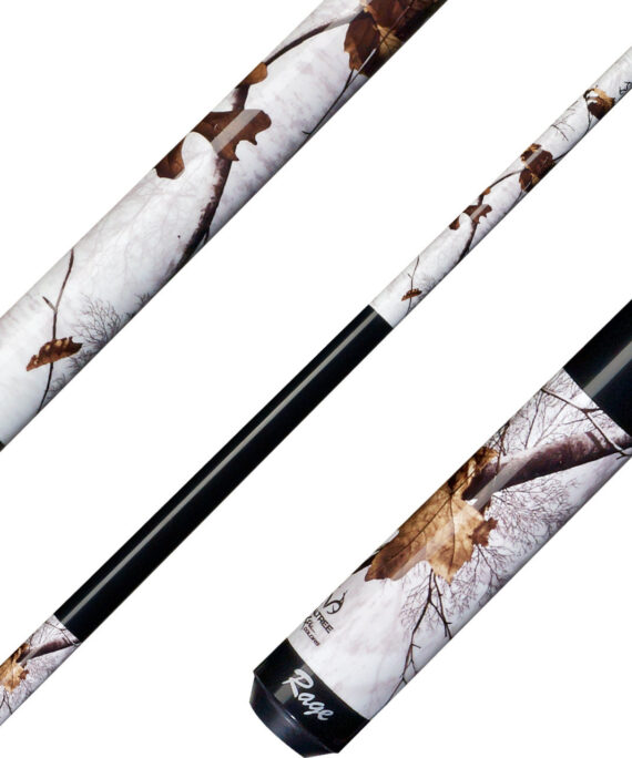 Rage 52" Junior Pool Cue - Realtree Camo Extra Snow