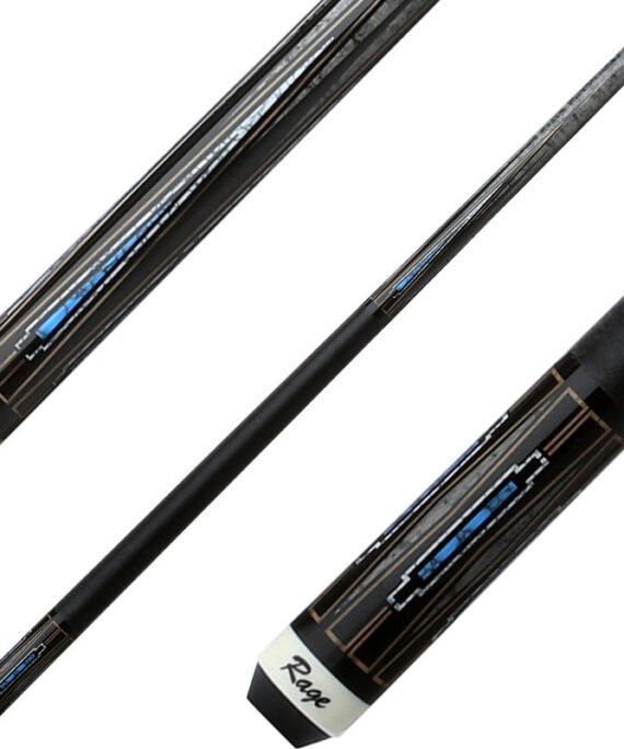 Rage RG217 Pool Cue - Blue Deco