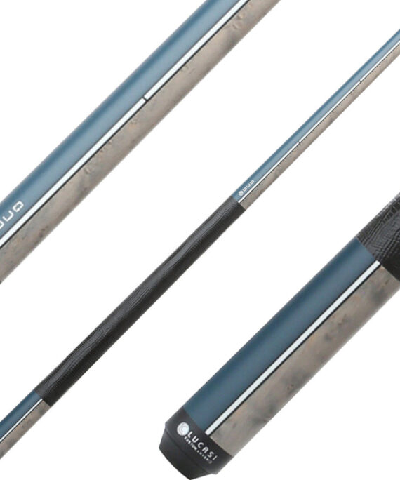 Lucasi LZDU15 Duo Midnight Blue and Grey Wash Cue