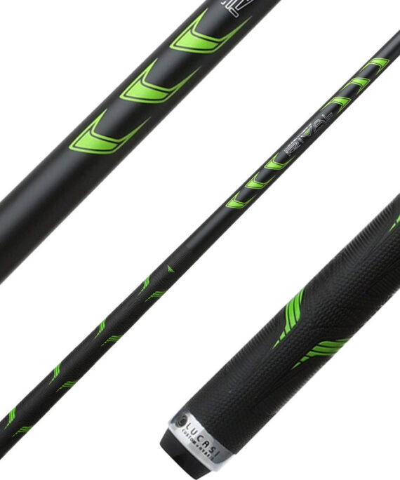 Lucasi LHRV24 Rival Metallic Green Cue