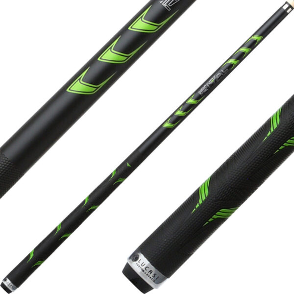 Lucasi LHRV24 Rival Metallic Green Cue
