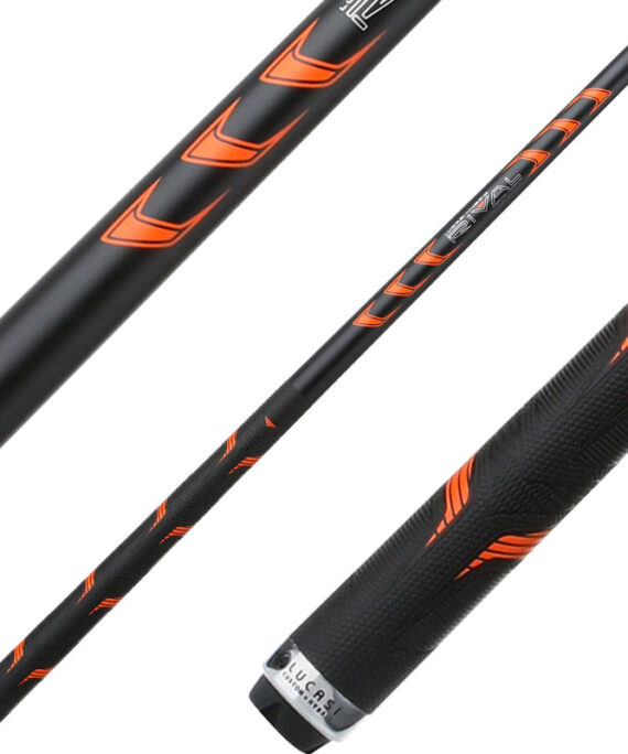 Lucasi LHRV25 Rival Metallic Orange Cue