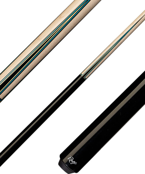 Rage RG106 Sneaky Pete Pool Cue - Teal Points