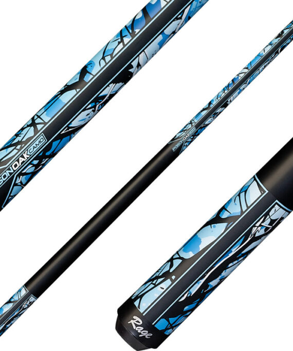 Rage RGCB Pool Cue - Camo Blue