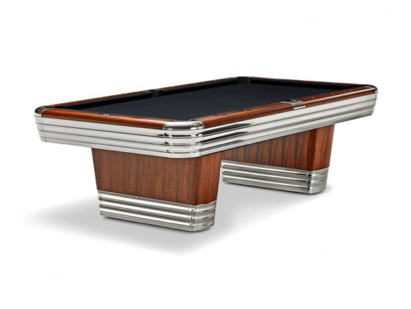 Brunswick Centennial Rosewood Chrome Pool Table - Image 10