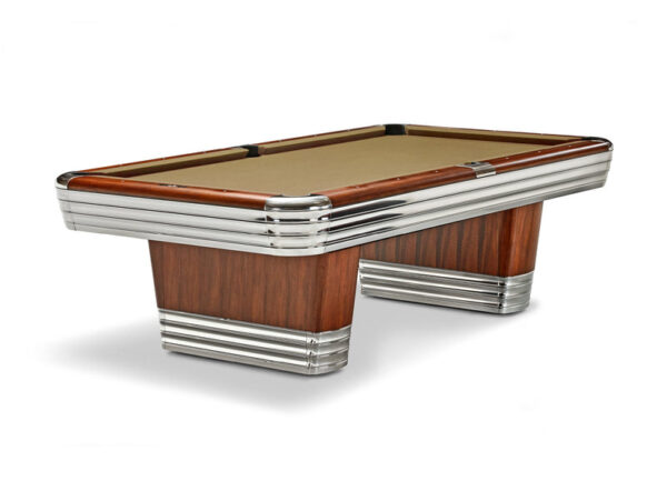 Brunswick Centennial Rosewood Chrome Pool Table - Image 18