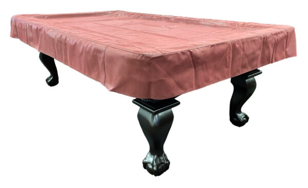 Championship Westex Pool Table Cover 8'  Bomberjacket Burgundy - Image 2