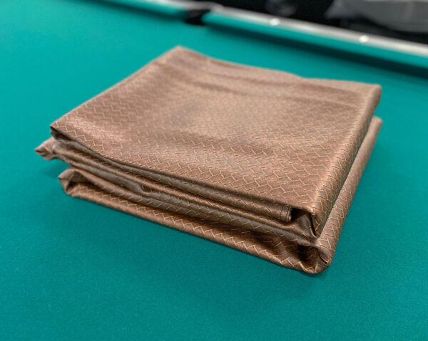 Championship Westex Pool Table Cover 8' Braided Brown - Image 3