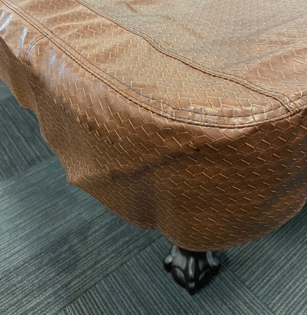 Championship Westex Pool Table Cover 8' Braided Brown - Image 4