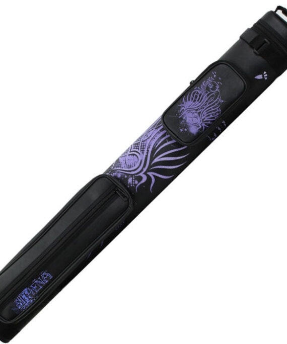 Athena ATHC02 2 Butt x 2 Shaft Black and Purple Case