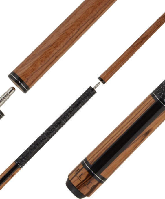 Elite ELBJZW Break/Jump Cue - Zebrawood