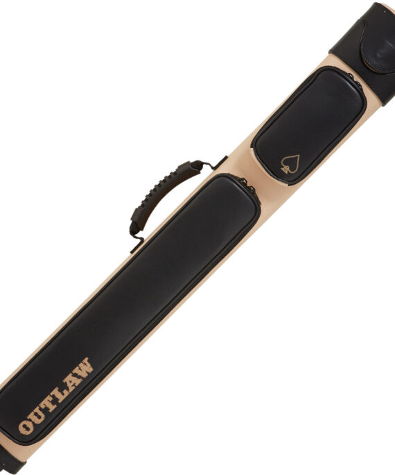 Outlaw OLX22BK 2x2 Hard Cue Case - Black Pockets