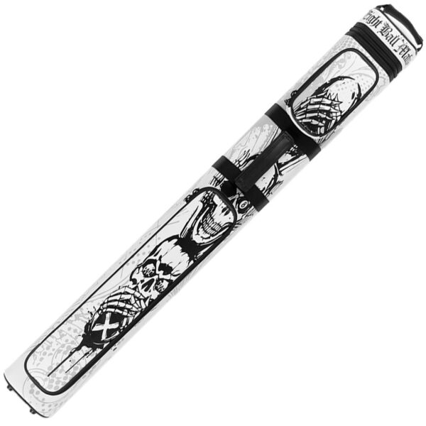 Eight Ball Mafia EBMC35G 3x5 Hard Cue Case - See No, Hear No, Speak No, Skulls