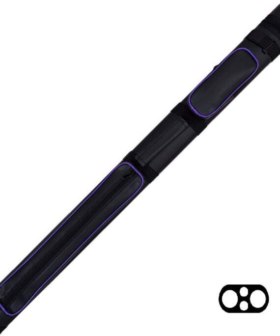 Action ACP22PUR 2 Butt x 2 Shaft Purple Piping Case