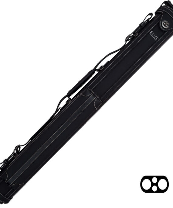Elite ECV22BK 2 Butt x 2 Shaft Black Vintage Case