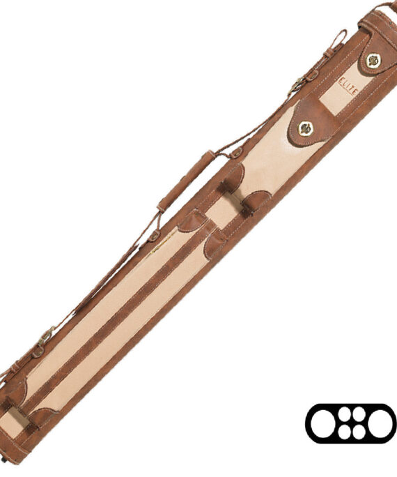 Elite ECV24BRN 2 Butt x 4 Shaft Chestnut Vintage Case