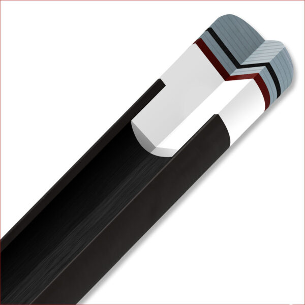 Cuetec 95-019T Cynergy 3/8 x 14 12.5mm Shaft - Black Thin Collar - Image 4