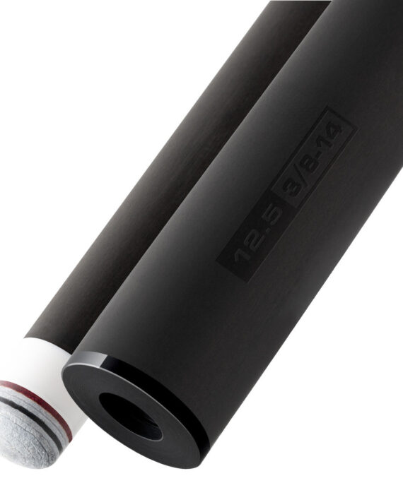 Cuetec 95-019T Cynergy 3/8 x 14 12.5mm Shaft - Black Thin Collar