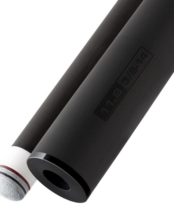 Cuetec 95-008T Cynergy 3/8 x 14 11.8mm Shaft - Black Thin Collar