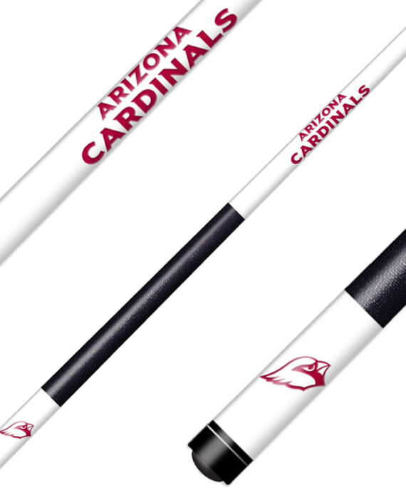 Arizona Cardinals Cue Laser Etched Billiard Cue