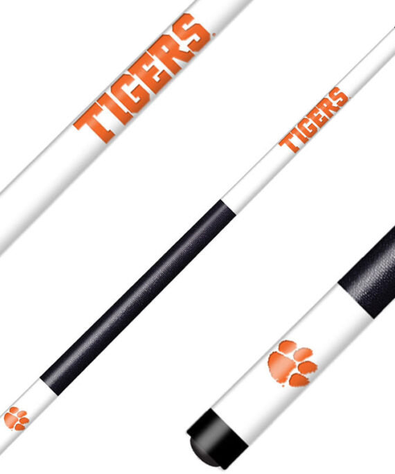 Clemson University Cue Laser Etched Billiard Cue