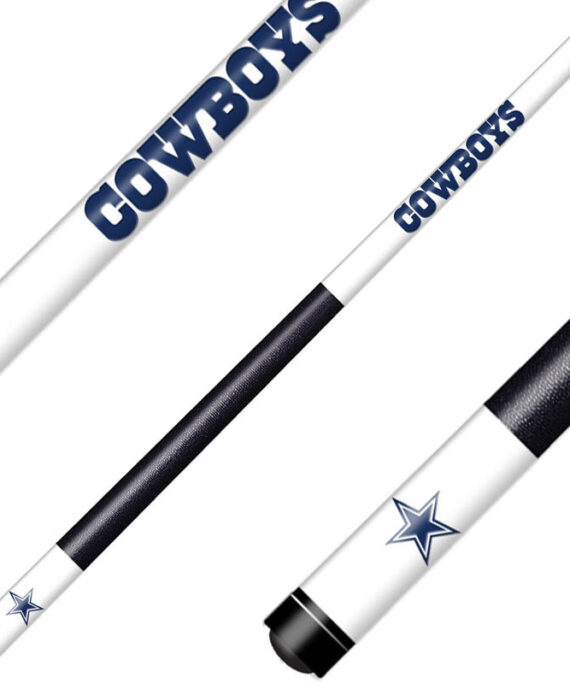 Dallas Cowboys Cue Laser Etched Billiard Cue