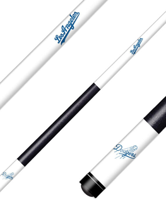 Los Angeles Dodgers Cue Laser Etched Billiard Cue