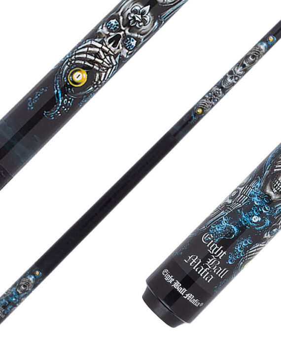 Eight Ball Mafia EBM20 Play Cue - See, Hear, Speak No Evil