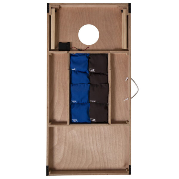 Triumph Cornhole Boards Set LED All Wood 2x4 - Image 5