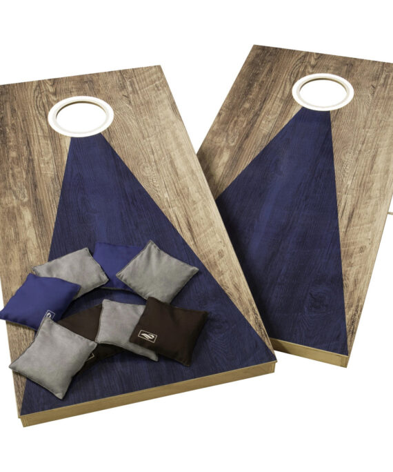 Triumph Cornhole Boards Set LED All Wood 2x4