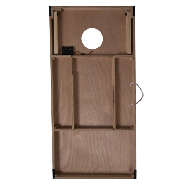 Triumph Cornhole Boards Set LED All Wood 2x4 - Image 4